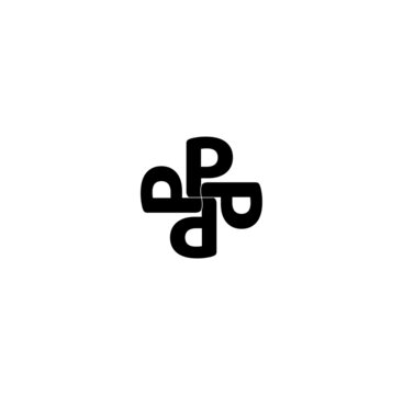 P letter corporate logo. P company logo.