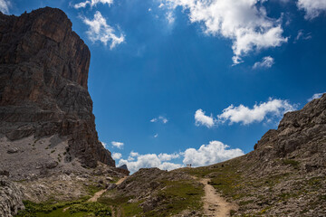Monte Averau dalla forcella Averau - Dolomiti
