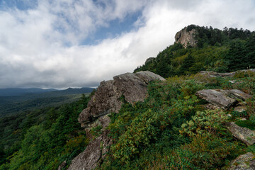 landscape with sky and clouds