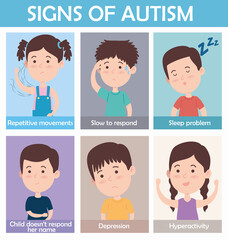 six autistic kids