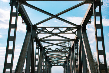 The old bridge for trains.