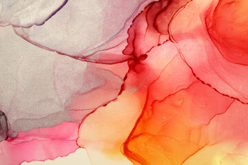 Art Abstract color horizontal background. Marble texture. Alcohol ink colors.