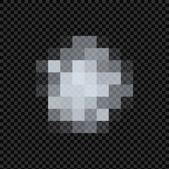 Image of Censored pixelated bar pattern. Nudity skin or sensitive text adult content cover. Abstract censorship blurred mosaic black box. Vector EPS 10. Isolated on background printed on Printed Glass Splashbacks