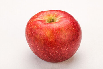 Fototapeta na wymiar Red sweet tasty apple fruit