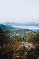 Obraz premium hiking in the mountains