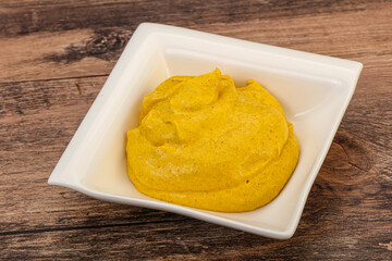 Asian Curry sauce in the bowl