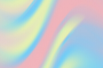 Abstract grainy gradient texture. Pastel noise overlay background pattern. Halftone multicolor marble art