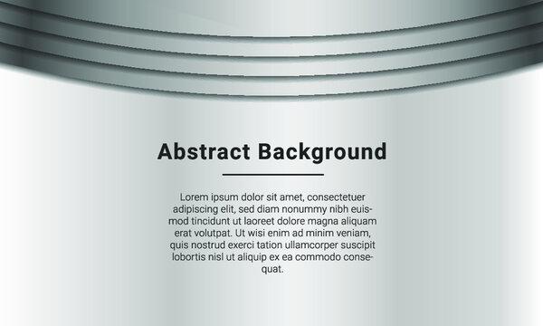 Modern Silver Curve Presentation Background