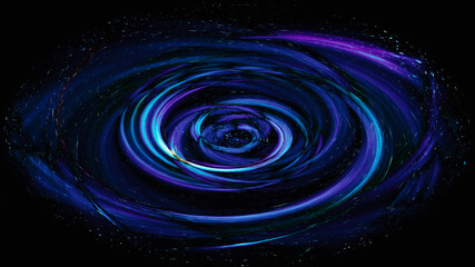 Swirl Water Splash Iridescent