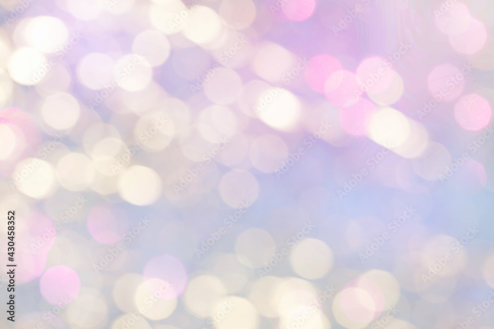 Poster abstract festive blurred bokeh background
