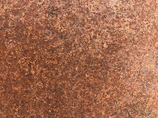 Close up of rusted metal