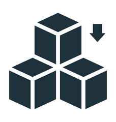 Boxes Vector Icon
