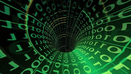 Driving through Binary Data Tunnel