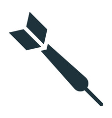 Dart Pin Vector Icon