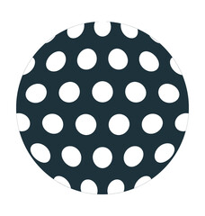 Golf Ball Vector Icon