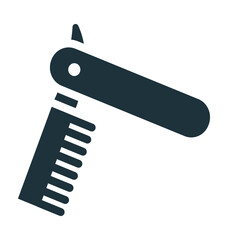 Barber Razor Vector Icon
