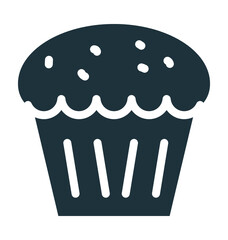 Muffin Vector Icon