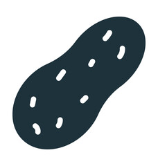 Bitter Gourd Vector Icon