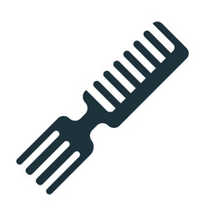 Comb with Tinting Vector Icon