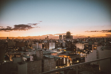 vista en altura de la ciudad de cordoba