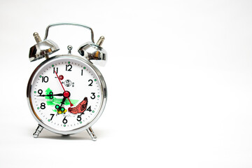 Sveglia vintage con gallina che becca