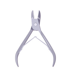 Cuticle cutter icon. Manicure tool. Caring for the health of hands and nails. Element for a beauty salon