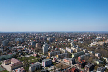 Fototapeta na wymiar Bielsko Biała - City - aerial panorama