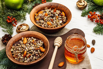 Traditional Christmas dish Kutya