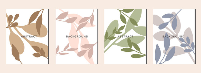 Line art flower set. One line drawing. Fancy line art. Trendy concept for the logo, card, banner, poster flyer, vector illustration.