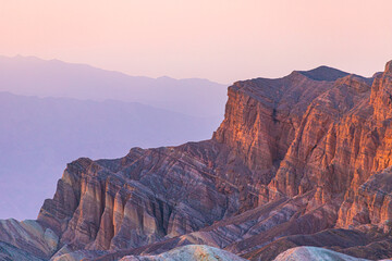 sunset in Death Valley National Park