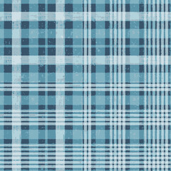 Knit wool plaid background pattern. Traditional warm checkered handmade stitch texture effect. Seamless masculine tweed effect fabric. Melange winter tartan all over print.
