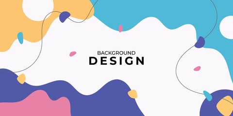 Creative artistic geometric shapes, colorful abstract background. It is suitable for banner, poster, cover, card, invitation, etc.