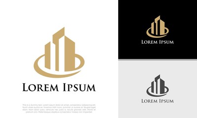 	
Real Estate Logo. Luxury Logo. Construction Architecture Building Logo Design Template Element	