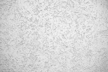 Texture of the grey plaster bark beetle on the wall. Seamless texture.