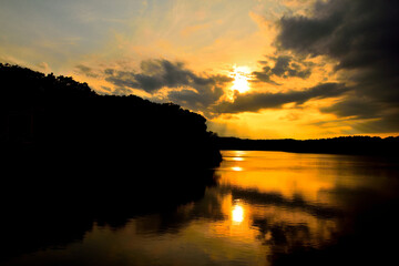 多摩湖・絶景夕焼け/Tama lake・Superb view Sunset