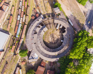 Taller de trenes, Barrio Peñarol, Uruguay