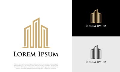 	
Real Estate Logo. Luxury Logo. Construction Architecture Building Logo Design Template Element	