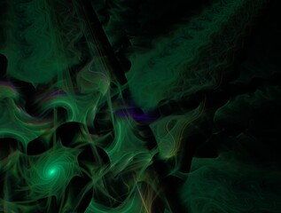 Imaginatory fractal background generated Image