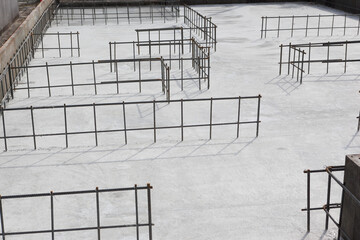 戸建ての新築工事現場	