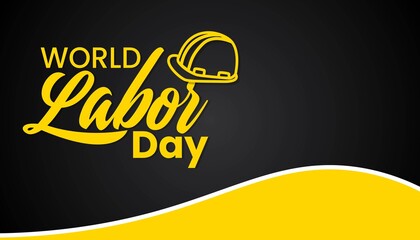 Illustration Vector Design Of World Labour day 1 May