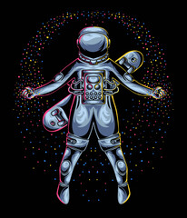 The Freedom of astronaut