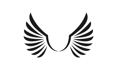 Luxury eagle wings vector design