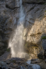 The Waldbachstrub Waterfall, Austria, Hallstatt, Escherntal.