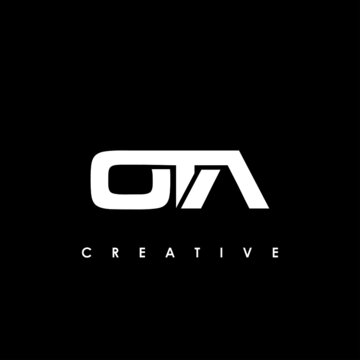 OTA Letter Initial Logo Design Template Vector Illustration