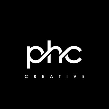 PHC Letter Initial Logo Design Template Vector Illustration