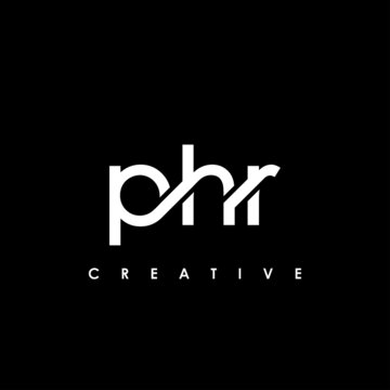 PHR Letter Initial Logo Design Template Vector Illustration
