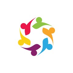 Community human and social logo

