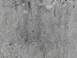 Texture of old gray concrete cement wall for background