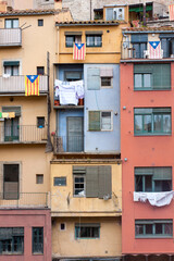 Fototapeta na wymiar facade of an house in Catalonia