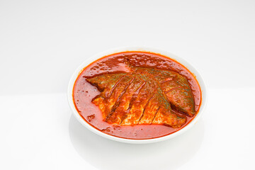 White pomfret masala